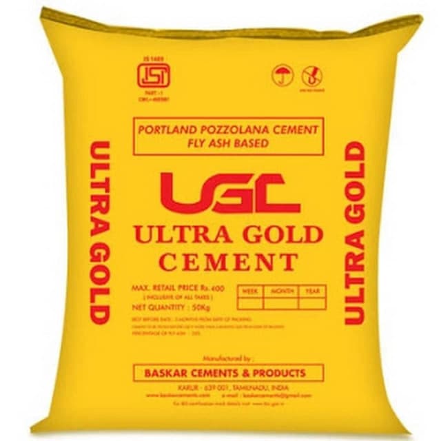 Ultra Gold PPC Cement 50kg Bag-1