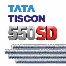TATA TISCON TMT Steel Bars 550SD-1